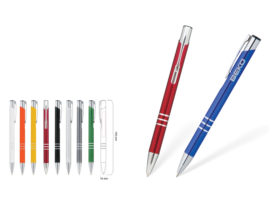 Metal Tükenmez Kalem